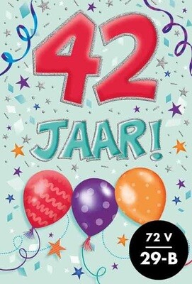42 jaar!
