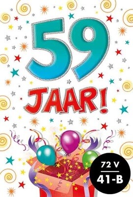 59 jaar!