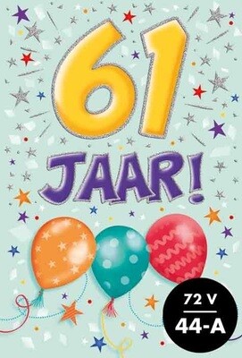 61 jaar!