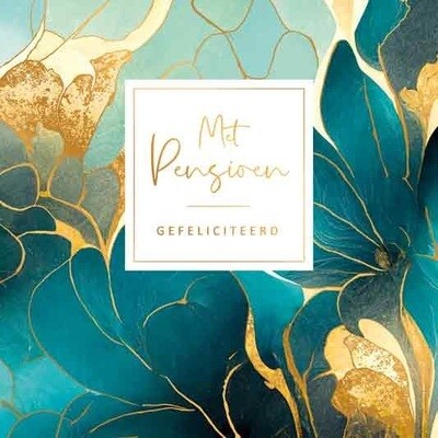 Met pensioen Gefeliciteerd
