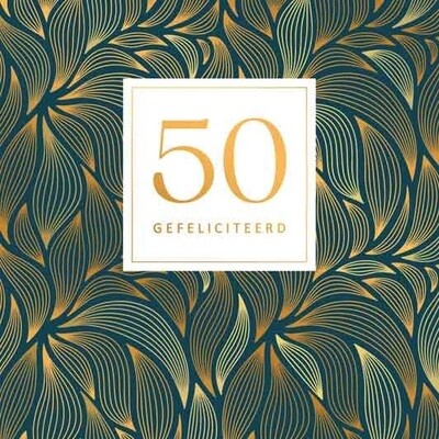 50 gefeliciteerd