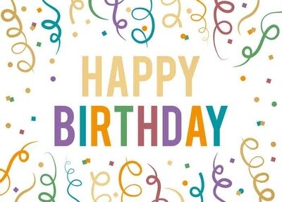 Happy Birthday