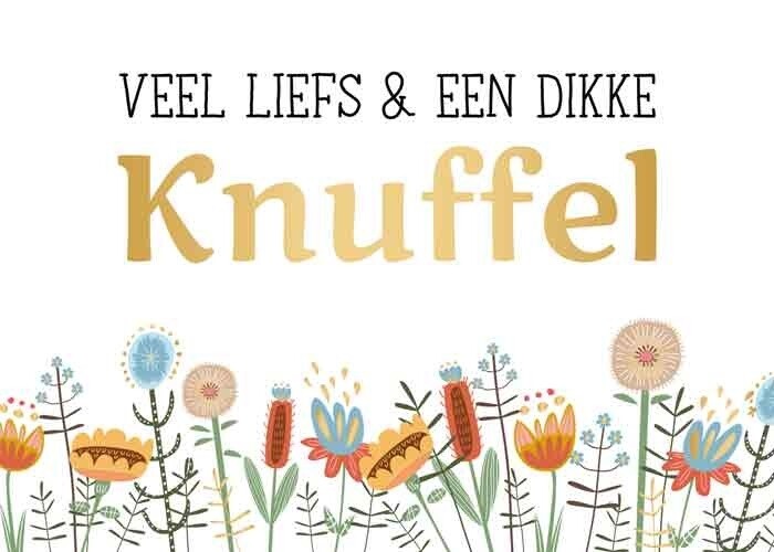 Veel liefs &amp; een dikke knuffel