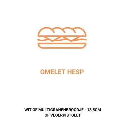 Omelet hesp - groepen