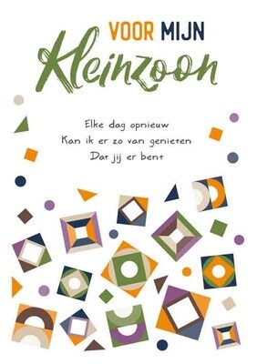 Voor mijn kleinzoon