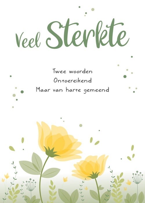 Veel sterkte