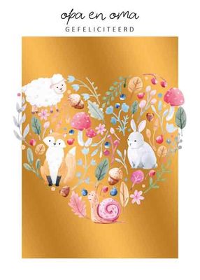 Opa en opa gefeliciteerd