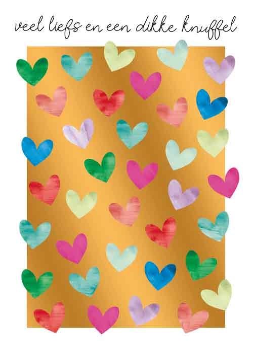 Veel liefs en een dikke knuffel