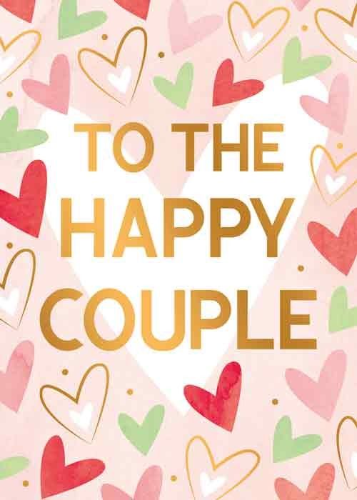 To the happy couple