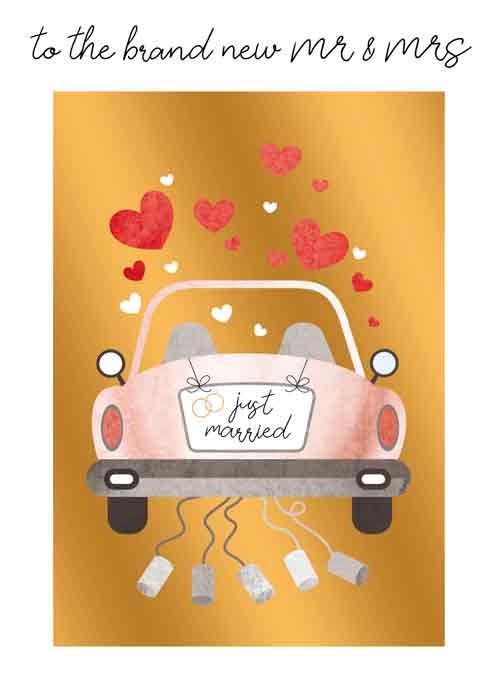 To the brand new Mr &amp; Mrs