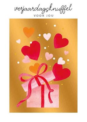 Verjaardagsknuffel voor jo