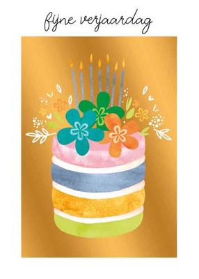 Fijne verjaardag