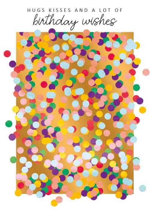 Hugs kissens and a lot of birthday wishes