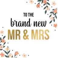 Voor een prachtig paar - Gefeliciteerd