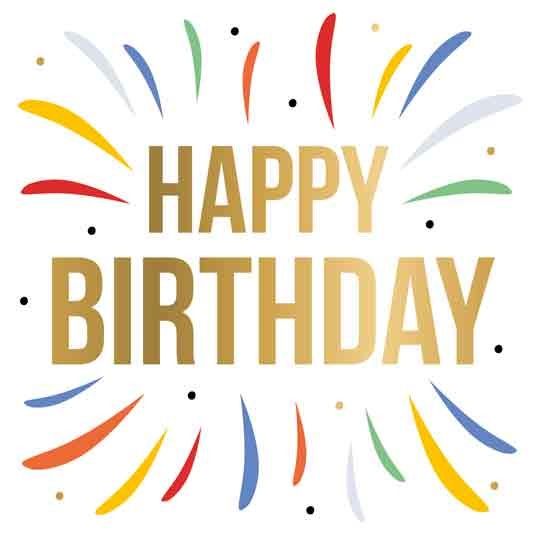 Happy Birthday