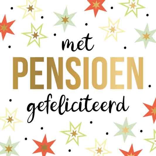 Met pensioen gefeliciteerd