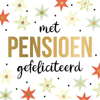 Met pensioen gefeliciteerd
