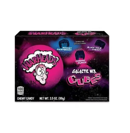 Warheads Galactic Mix Cubes (99g)