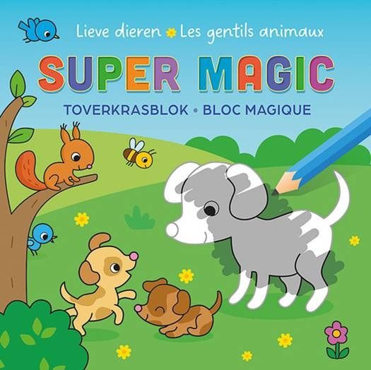 Lieve dieren - toverkrasblok
