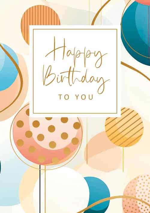 Happy Birthday to you