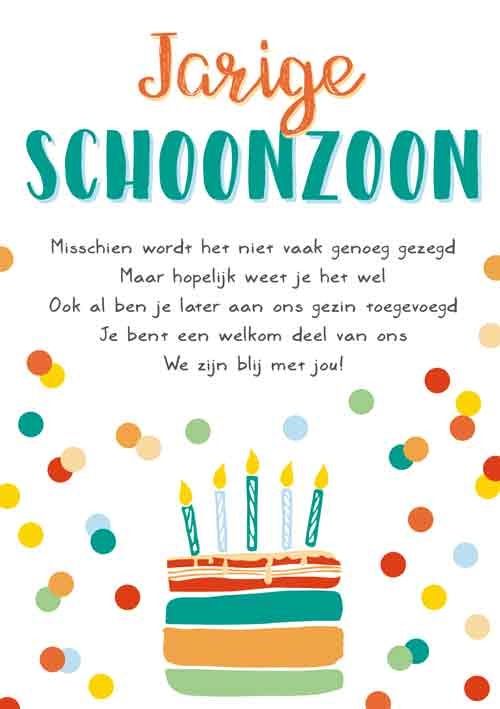 Jarige Schoonzoon