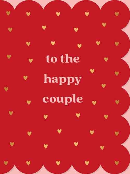 To the happy couple