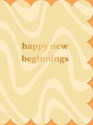 Happy new beginnings