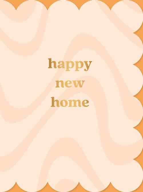 Happy new home