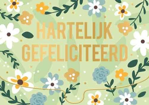 Hartelijk Gefeliciteerd