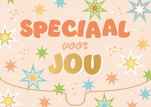Speciaal voor jou
