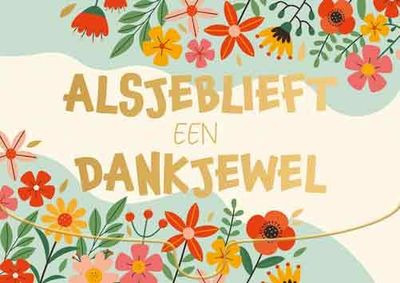 Alsjeblieft een dankjewel