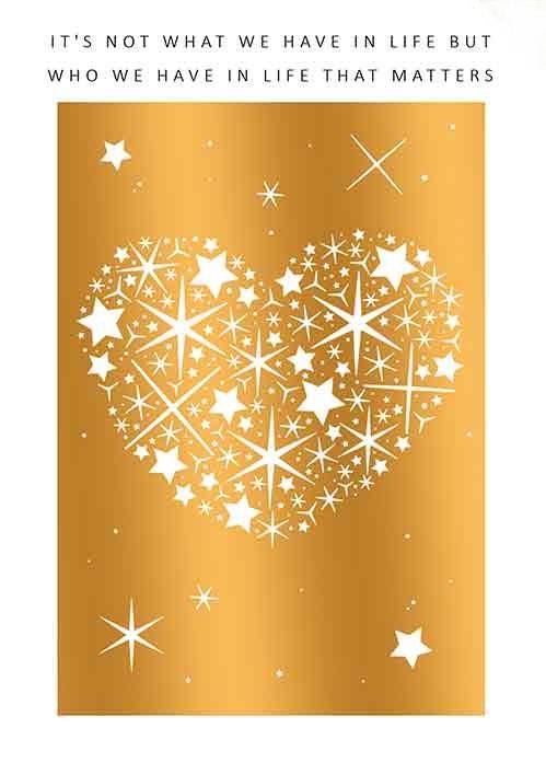 It&#39;s not what we have in life