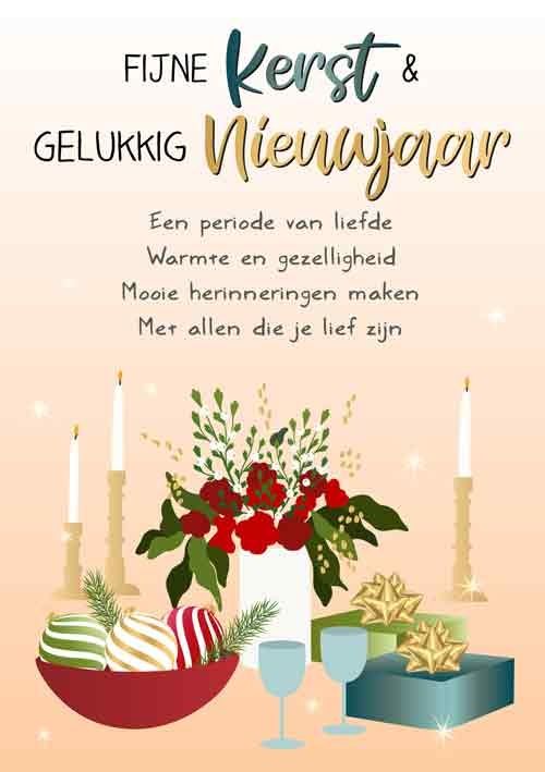 Fijne Kerst &amp; Gelukkig Nieuwjaar