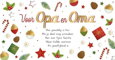 Voor opa en oma