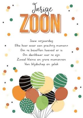 Jarige zoon