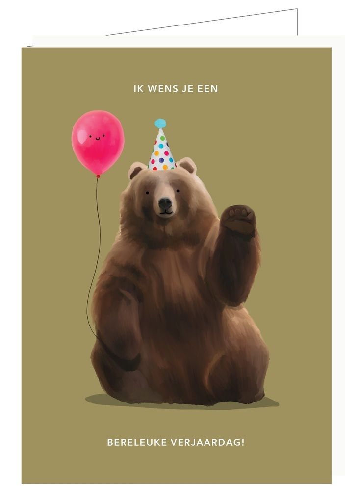 Ik wens je een bereleuke verjaardag!