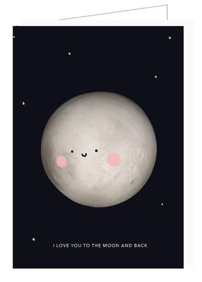I love yoou to the moon and back
