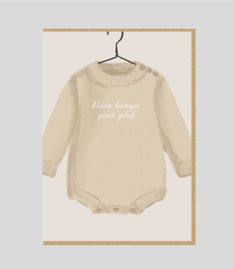 Kleine handjes, groot geluk