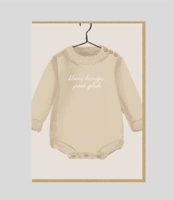 Kleine handjes, groot geluk