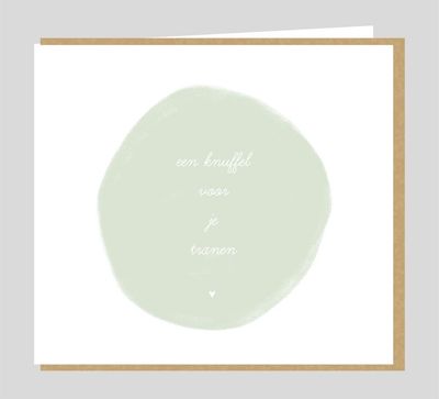 Een knuffel voor je tranen