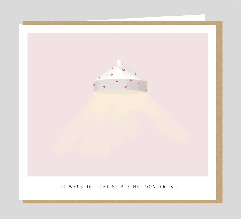 Ik wens je lichtjes als het donker is