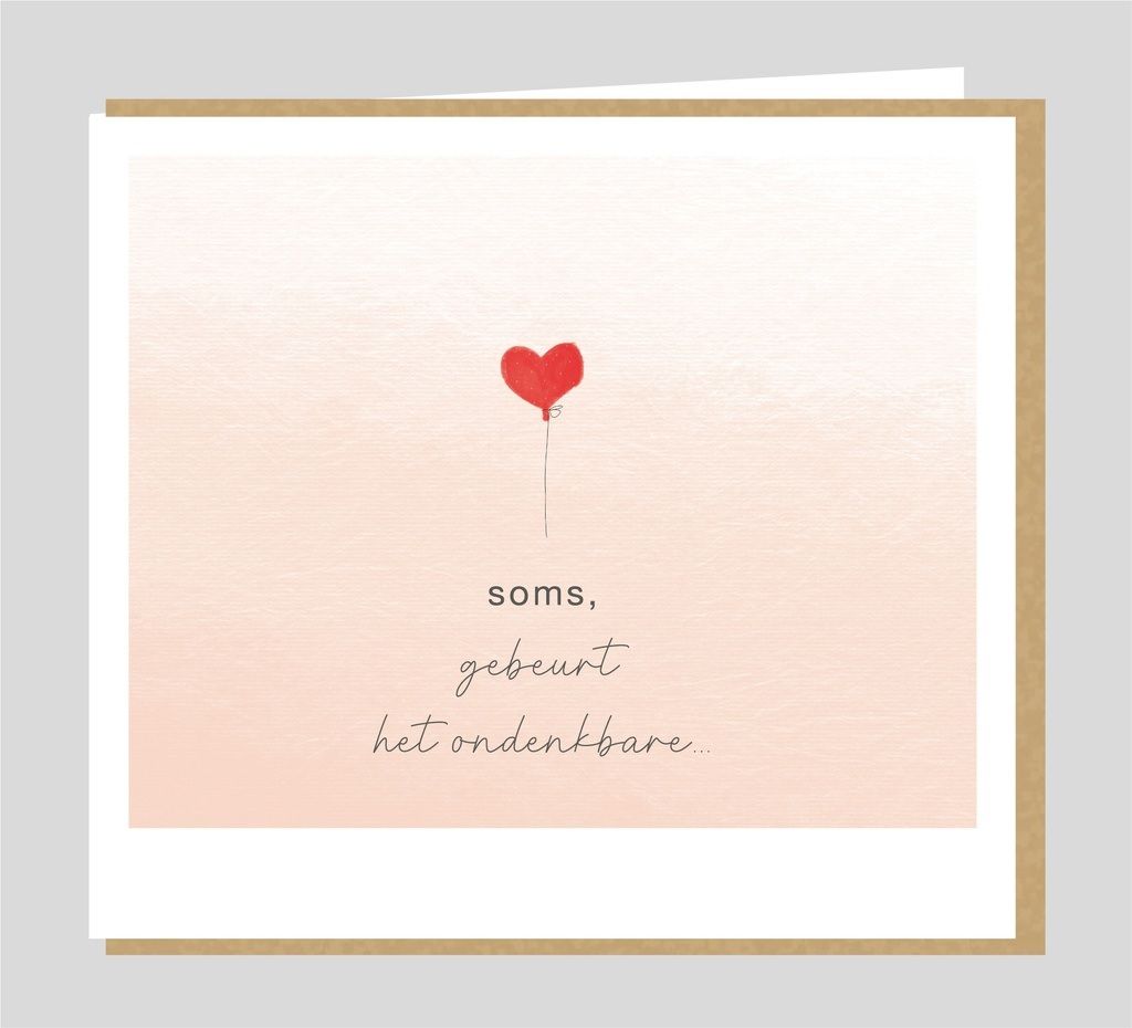 Soms, gebeurt het ondenkbare