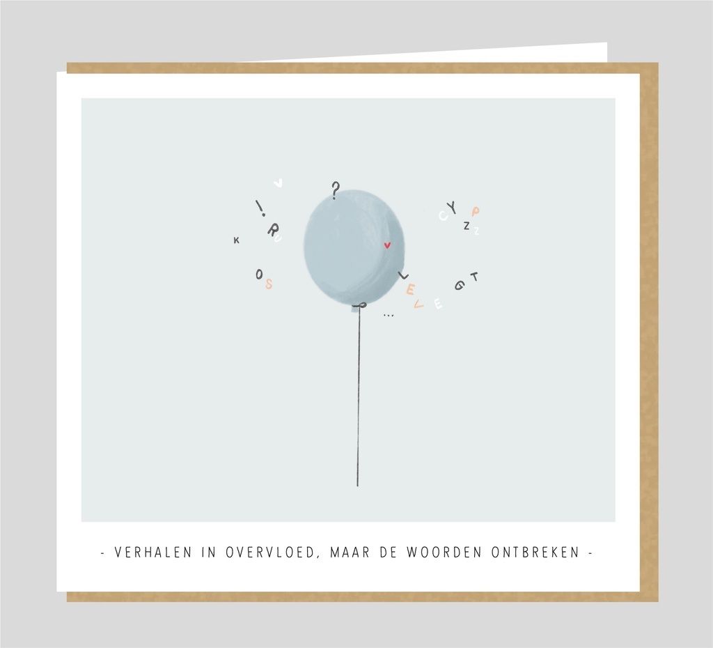 Verhalen in overvloed, maar de woorden ontbreken