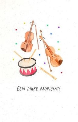 Een dikke proficiat!