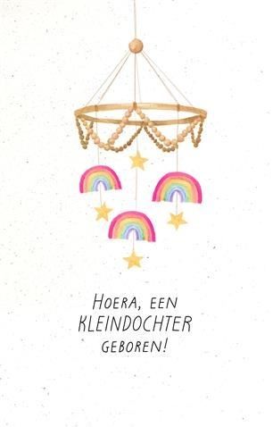 Hoera, een kleindochter geboren!