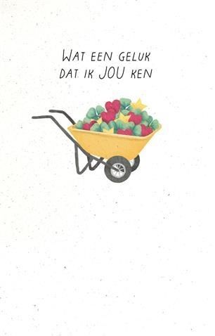 Wat een geluk dat ik jou ken