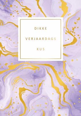 Dikke verjaardagskus