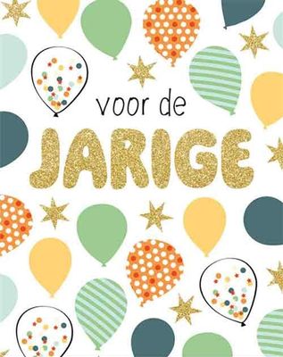 Voor de jarige