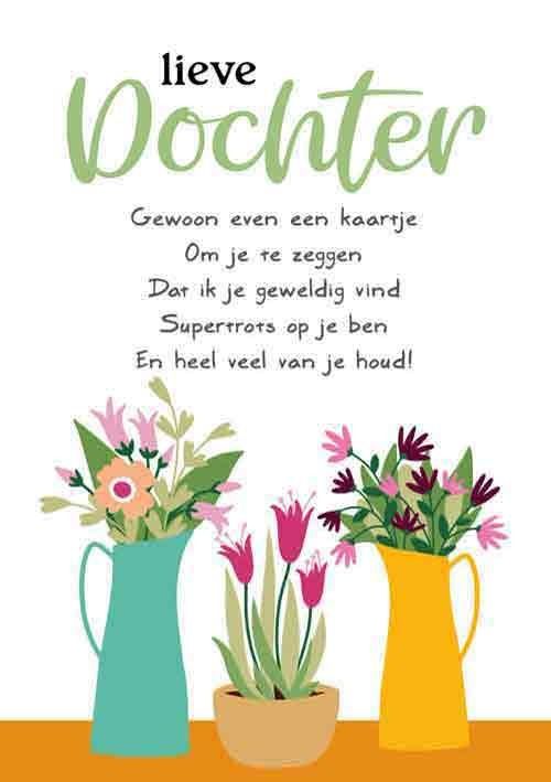 Lieve dochter