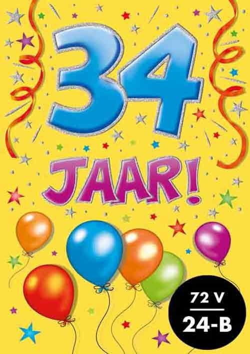34 jaar!